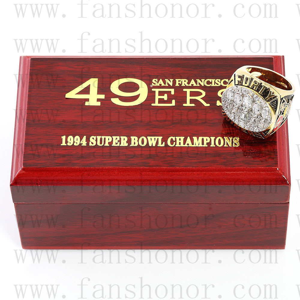 1994 SAN FRANCISCO 49ERS SUPER BOWL XXIX CHAMPIONSHIP RING - Buy and Sell  Championship Rings