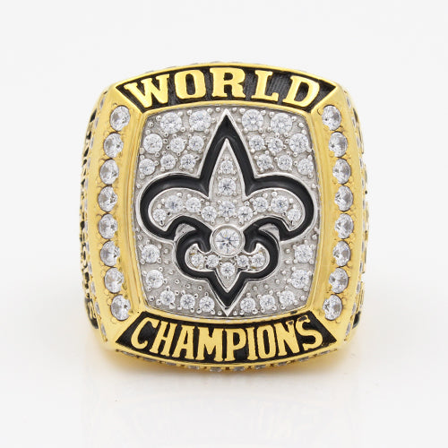 2009 NEW ORLEANS SAINTS SUPER BOWL XLIV CHAMPIONSHIP RING - PLAYER