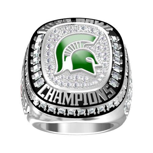 Michigan state rose hot sale bowl ring