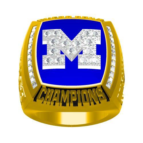 1986 MICHIGAN WOLVERINES BIG TEN AND ROSE BOWL CHAMPIONSHIP RING - Buy and  Sell Championship Rings