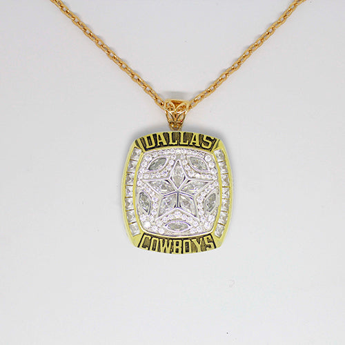 Dallas Cowboys 1992 Super Bowl Championship Necklace with