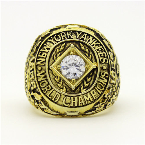 New York Yankees 1956 World Series MLB Championship Ring With Cubic Zi