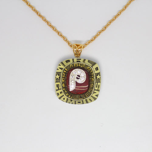 Philadelphia Phillies 2009 National League Championship Ring With Red Ruby