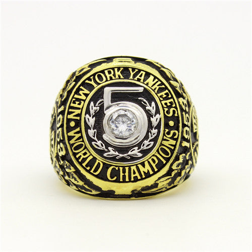 New York Yankees 1956 World Series MLB Championship Ring With Cubic Zi