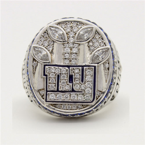 New York Giants Super Bowl Championship Ring (2011) For Men In 925