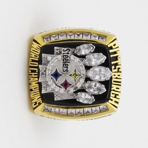 2005 Pittsburgh Steelers Super Bowl Ring Hines Ward Gold – Championship  Rings Store