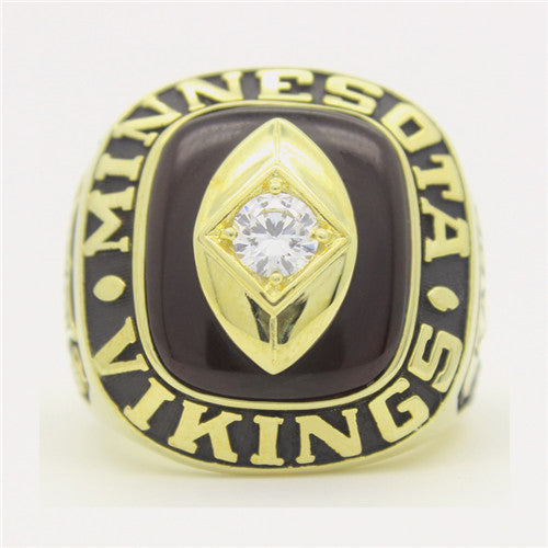 1969 Minnesota Vikings National Football Conference Championship Ring,  Custom Minnesota Vikings Champions Ring