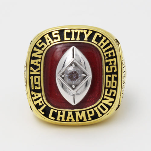 1966 Kansas City Chiefs AFL Championship Ring (Super Bowl I)