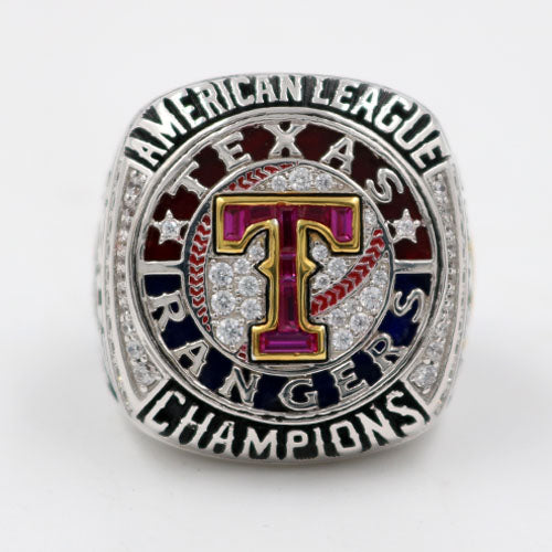 See the Texas Rangers' American League Championship rings