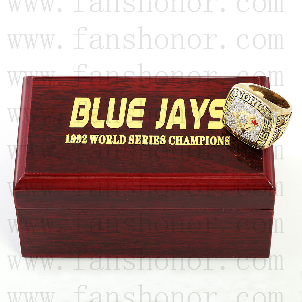 Custom 1992 Toronto Blue Jays MLB World Series Championship Ring