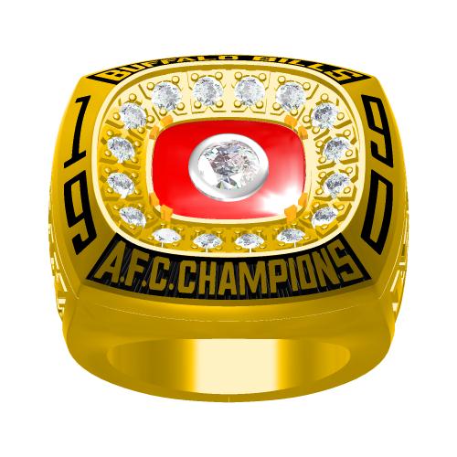 1990 Buffalo Bills American Football Championship Ring – Best Championship  Rings