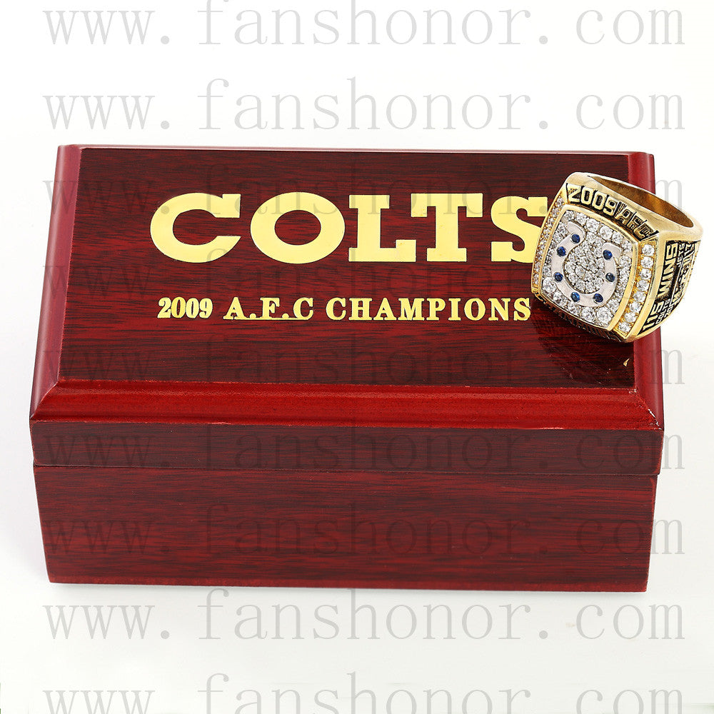 Customized AFC 2009 Indianapolis Colts American Football Championship