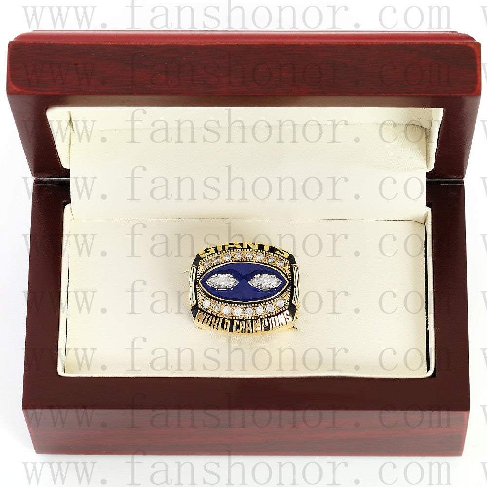 1990 NEW YORK GIANTS SUPER BOWL XXV CHAMPIONS CHAMPIONSHIP RING &  PRESENTATION BOX - Buy and Sell Championship Rings