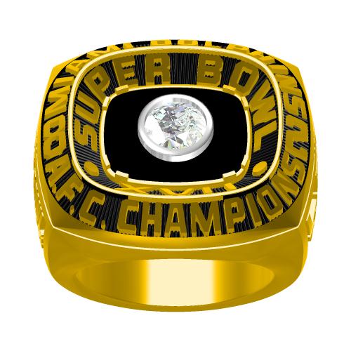 1971 Miami Dolphins National Football Conference Championship Ring, Custom Miami  Dolphins Champions Ring