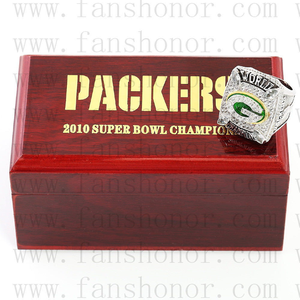 2010 Green Bay Packers Super Bowl Ring Custom season championship