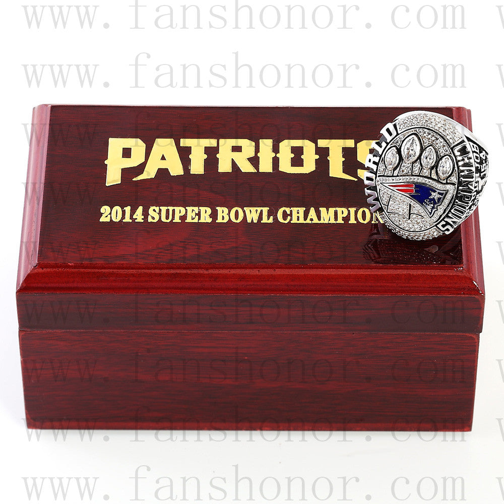 Super Bowl XLIX 2014 New England Patriots Championship Ring