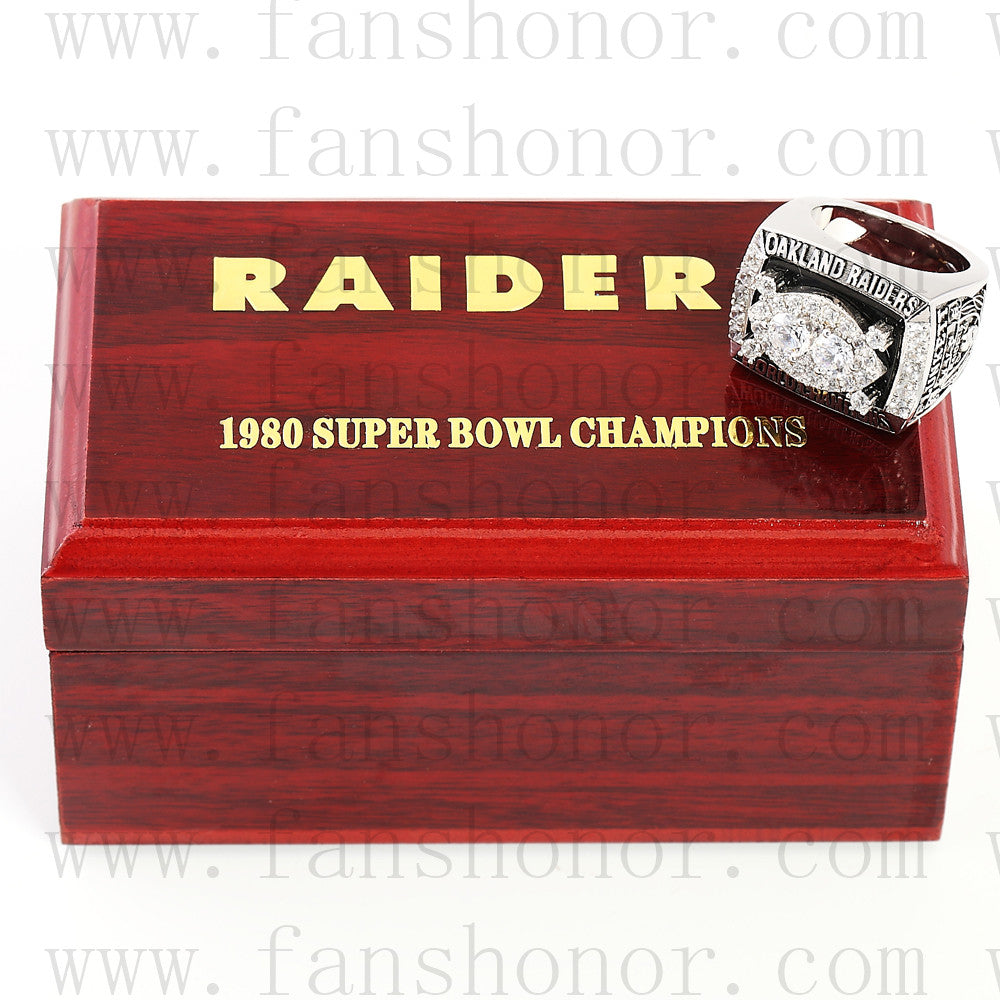 1980 Oakland Raiders Super Bowl XV Championship Ring Presented to, Lot  #57286