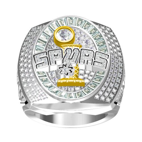 2004 - 2005 San Antonio Spurs Basketball World Championship Ring, Custom  San Antonio Spurs Champions Ring