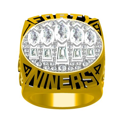 Custom San Francisco 49ers 1994 NFL Super Bowl XXIX Championship Ring