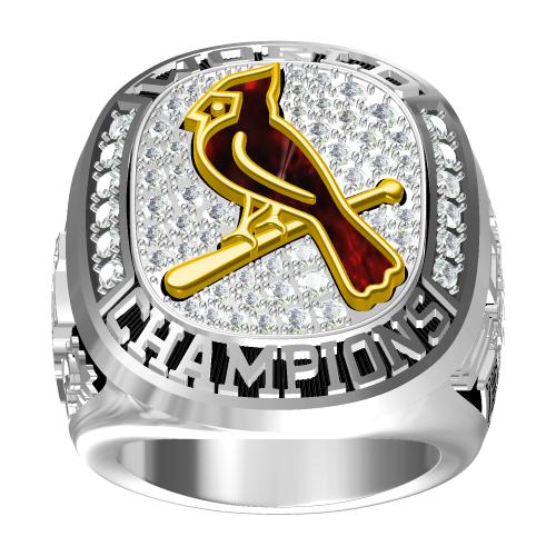 The St. Louis Cardinals Replica Ring of the 2011 World Championship ring