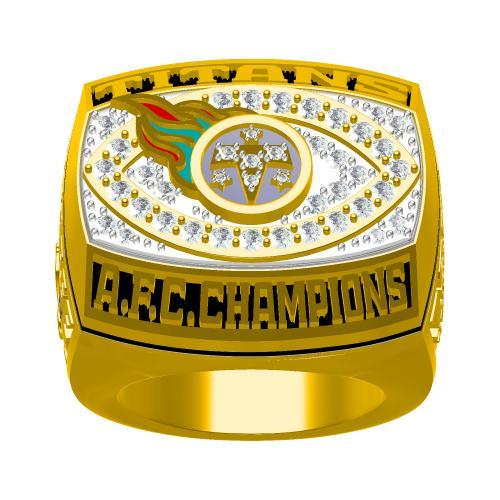 AFC 1999 Tennessee Titans Championship Replica Ring