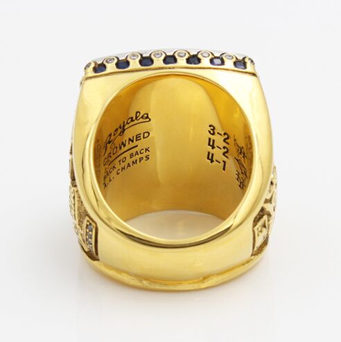 1980 Kansas City Royals America League Baseball Championship Ring, Custom Kansas  City Royal Champions Ring