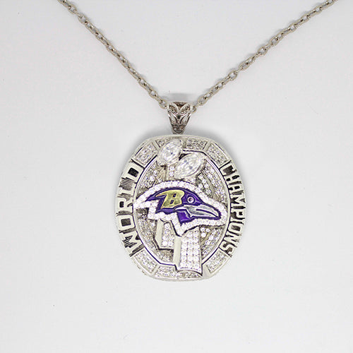 NFL 2000 Super Bowl XXXV Baltimore Ravens Championship Replica Ring