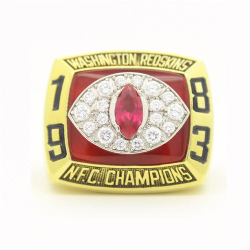 1982-83 Washington Redskins Super Bowl XVII Championship Ring, Lot #52989