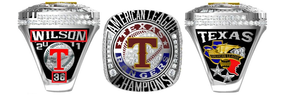 All AL American League ALCS Championship Rings