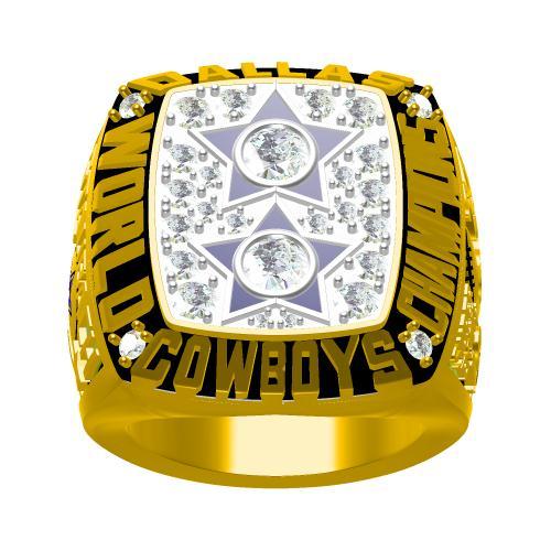 1978 (1977) Dallas Cowboys Premium Replica Championship Ring in