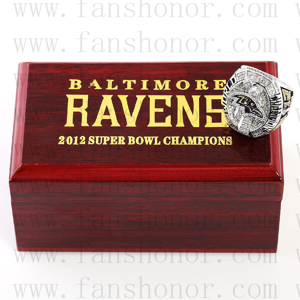 2 NFL Baltimore Ravens Super Bowl Rings Set – Championship Rings Store